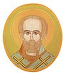 Embroidered icon of St. Nicholas the Wonderworker