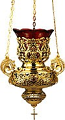 Jewelry hanging vigil lamp - A876