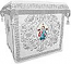 Holy table vestments - no.1 (white-silver)