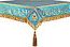 Embroidered Holy table cover no.1 (br.) (blue-gold)