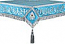 Embroidered Holy table cover no.1 (br.) (blue-silver)