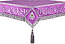 Embroidered Holy table cover no.1 (br.) (violet-silver)