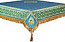 Embroidered Holy table cover no.3 (blue-gold)