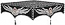 Embroidered Holy table cover no.13 (black-silver)