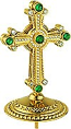 Jewelry mitre cross - A464 (gold-gilding)