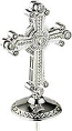 Jewelry mitre cross - A464 (silver-gilding)