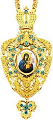 Jewelry Bishop panagia (encolpion) - A78-2 (gold-gilding)