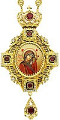 Jewelry Bishop panagia (encolpion) - A127-35 (gold-gilding)