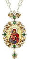 Jewelry Bishop panagia (encolpion) - A652 (gold-gilding)