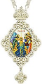 Jewelry Bishop panagia (encolpion) - A670 silver-gilding)