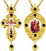Jewelry Bishop panagia-cross set - A32