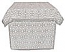 Altar Table vestments - brocade B (white-silver)
