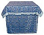 Altar Table vestments - brocade BG1 (blue-silver)