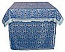 Altar Table vestments - brocade BG4 (blue-silver)