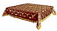 Holy Table cover - brocade BG1 (claret-gold)