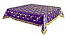 Holy Table cover - brocade BG1 (violet-gold)