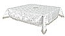 Holy Table cover - brocade BG1 (white-silver)