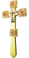 Holy table blessing cross - A608