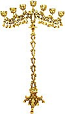 Seven-branch candelabrum - 704