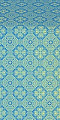 Pavlov Pokrov metallic brocade (blue/gold)
