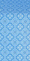 Pavlov Pokrov metallic brocade (blue/silver)