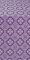 Pavlov Pokrov metallic brocade (violet/silver)
