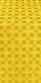 Pokrov silk (rayon brocade) (yellow/gold with claret)
