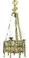 Church chandelier (khoros) - 36 (3 lights)