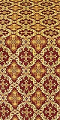Nikolaev metallic brocade (claret/gold)