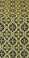 Nikolaev metallic brocade (black/gold)
