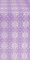 Czar-city metallic brocade (violet/silver)