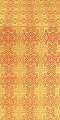 Czar-city metallic brocade (red/gold)
