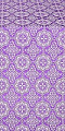 Vologda Posad metallic brocade (violet/silver)