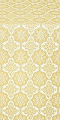 Vologda Posad metallic brocade (white/gold)