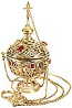 Large Byzantine church censer - 2