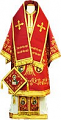 Bishop vestments - Apostle Tree red