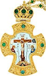 Pectoral priest cross no.101 with chain