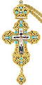 Pectoral priest cross no.164 with chain