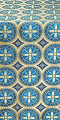 Posad Trinity metallic brocade (blue/gold)