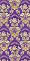Radonezh metallic brocade (violet/gold)