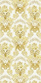 Radonezh silk (rayon brocade) (white/gold)