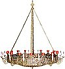One-layer church chandelier (horos) - Toula (16 lights)