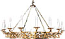 One-layer church chandelier (horos) - Tambov (20 lights)