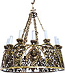 Church chandelier (horos) - Volzhsk (16 lights)