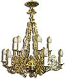 One-level church chandelier - LR12 (4 lights)