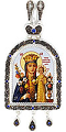 Bishop panagia Theotokos the Unfading Flower - A1045c