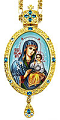 Bishop panagia Theotokos the Unfading Flower - A1283