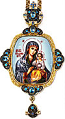 Bishop panagia Theotokos the Unfading Flower - A1292
