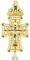 Pectoral cross with adornment - A283