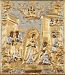 Religious icons: Appearance of the Most Holy Theotokos to Holy Venerable St. Sergius of Radonezh